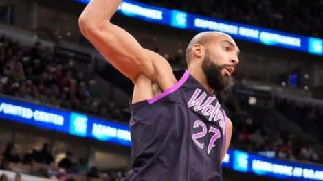 Rudy Gobert brille, mais l'Amérique domine encore