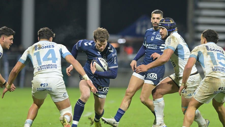 Rugby : Colomiers domine tactiquement Agen en Pro D2